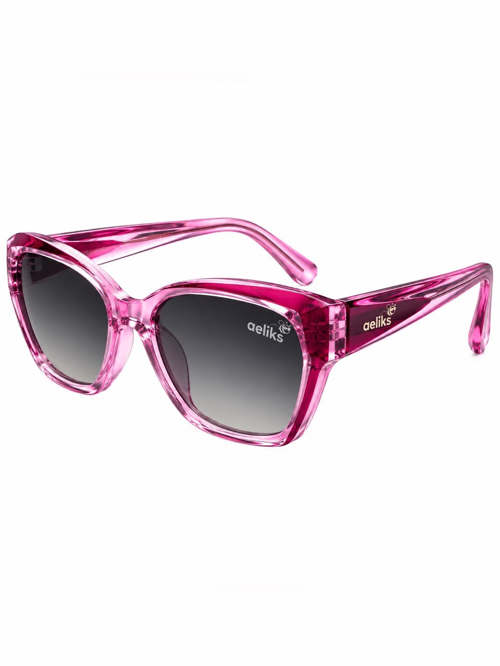 Purple Cateye Polarized Sunglasses for Women